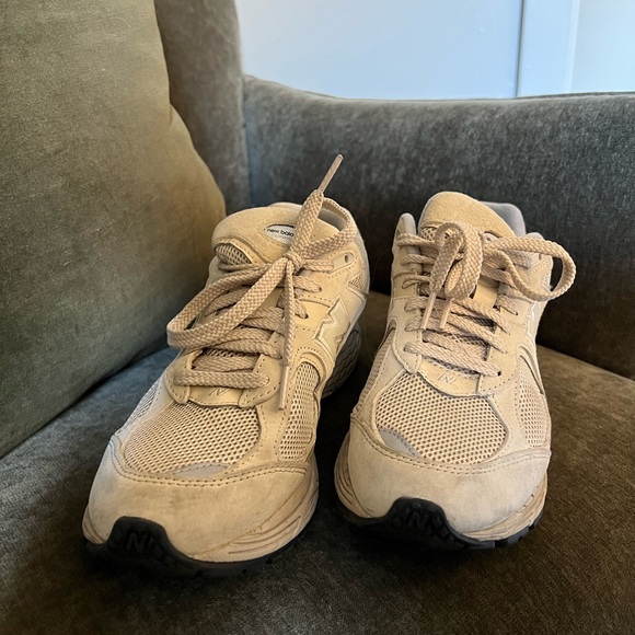 New Balance 2002R Sneakers in Cream